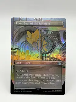 Magic: The Gathering Final Fantasy Eden, Seat of the Sanctum (Borderless) Foil - Image 1