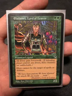 Elf Tribal EDH Custom Commander MTG Deck - Eladamri, Lord of Leaves - Image 1