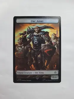 MTG - Orc Army / Food LTR Foil Token #0006 - Image 1