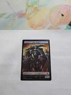 MTG - Orc Army / Food LTR Foil Token #0006 - Image 2