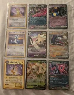 Pokemon Binder Collection Lot Of Cards Rares Holos And Japanese Lot - Image 2