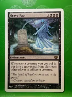 MTG Magic the Gathering - Grave Pact - 8th Edition - nm - Image 1