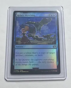 Relm’s Sketching #67 Final Fantasy Foil Sorcery MTG NM/M - Image 1