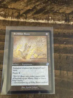 Swiftfoot Boots (Schematic) The Brothers' War: Retro Frame Artifacts Regular - Image 1