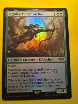 Legolas, Master Archer●FOIL●The Lord of the Rings Tales Middle-earth●MTG●18241 - Image 1