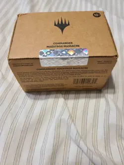 MTG Magic Maestros Massacre Streets New Capenna Commander Deck Sealed SeePics - Image 1