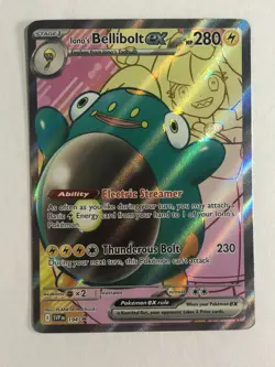 Pokemon TCG Promo SVP 194 Iono's Bellibolt EX Near Mint - Image 1