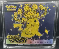 Pokemon TCG - Surging Sparks Pokemon Center Elite Trainer Box ETB Sealed (1) S&V - Image 1