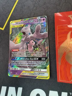 Pokemon TCG Mewtwo & Mew GX 71/236 Sm Unified Minds Holo Ultra Rare 231💎NM💎 - Image 3