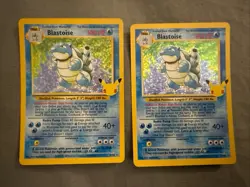Pokemon 25th Celebrations Blastoise 2/102 Lot Of 2 Holo Rare NM - Image 1