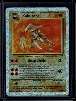 2002 Pokemon Legendary Collection Kabutops #27/110 Reverse Holo - Image 1