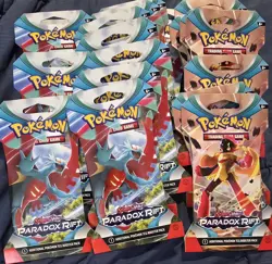 Pokemon TCG- Scarlet & Violet - Paradox Rift Sleeved Booster LOT of 24-SEALED - Image 1