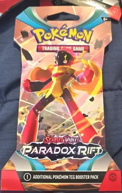 Pokemon TCG- Scarlet & Violet - Paradox Rift Sleeved Booster LOT of 24-SEALED - Image 3