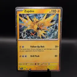 Zapdos 157 - S&V: Black Star Cosmos Holo Promo - Pokemon TCG (NM) - Image 1