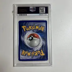 2005 Pokemon Oddish Reverse Foil Stamped 64/115 Unseen Forces PSA 9 - Image 2