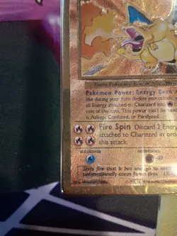 2021 Pokemon Celebrations Charizard Ultra Premium Collection Gold Metal 4/102 - Image 3