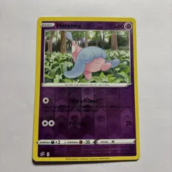 Pokemon - Hatenna - 083/192 - Reverse Holo - Rebel Clash - Image 1