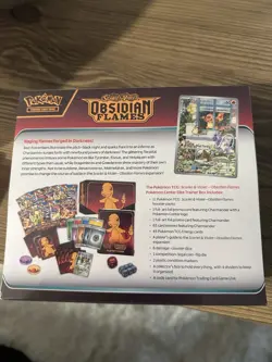 Obsidian Flames Pokemon Center ETB Elite Trainer Box (Exclusive) Pokemon TCG ‘23 - Image 2