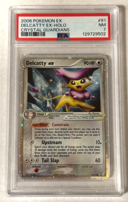 Delcatty EX Holo PSA 7 NM 2006 Pokemon EX Crystal Guardians #91/100 - Image 1