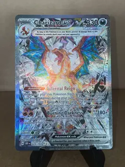 Pokemon Charizard ex Obsidian Flames Special Illustration Rare 223/197 SIR - Image 1