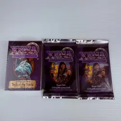 Xena Warrior Princess Tools of the Trade Deck + 2 Booster Packs Trading Cards - Image 1