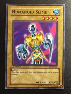 Humanoid Slime LON-E003 1st Edition Yu-Gi-Oh Card [ NM/VLP ] YuGiOh - Image 1