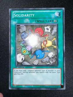 Yu-Gi-Oh! Solidarity SDLS-EN031 1st Edition YuGiOh Card - NM - Image 1