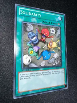 Yu-Gi-Oh! Solidarity SDLS-EN031 1st Edition YuGiOh Card - NM - Image 2