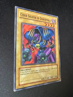 Yu-Gi-Oh! Cyber Soldier of Darkworld TP1-E028 LP Tournament Pack 1 Promo YuGiOh - Image 4