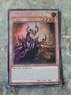 Primite Dragon Ether Beryl 1st Edition BLMM-EN130 Secret Rare Yugioh TCG - Image 1