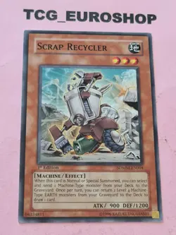 SCRAP RECYCLER ■ YUGIOH ■ SDMM ■ 2010 ■ 1st ED ■ ENGLISH ■ COMMON ■ NM ■ #27/13 - Image 1