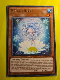 Rikka Petal●YUGIOH●MAZE●2023●RARE●SPANISH●1st ED●NM●07503 - Image 1