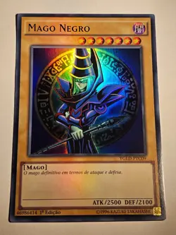 Dark Magician (V.3 - Ultra Rare)●YUGIOH●YGLD●2015●PORTUGUESE●1st ED●NM●35002 - Image 1