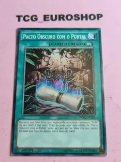 Dark Contract with the Gate ● YUGIOH ● DOCS ● COMMON ● PORTUGUESE ● NM #2651 - Image 1
