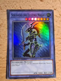Black Luster Soldier●YUGIOH●STP3●2022●PORTUGUESE●SUPER RARE●SPEED DUEL●NM #3038 - Image 1