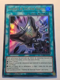 Triple Tactics Talent●YUGIOH●BLMM●SPANISH●ULTRA RARE●1st●NM●E282 - Image 1