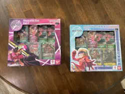 One Piece Card Game Illustration Box Vol 3 & Vol 4 (8 Boosters Factory Sealed) - Image 1