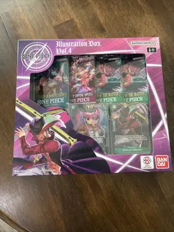 One Piece Card Game Illustration Box Vol 3 & Vol 4 (8 Boosters Factory Sealed) - Image 3