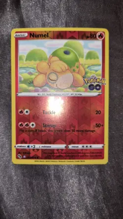 Numel Peelable Ditto Reverse Holo Pokemon Go TCG Card 013/078 Unpeeled NM - Image 1