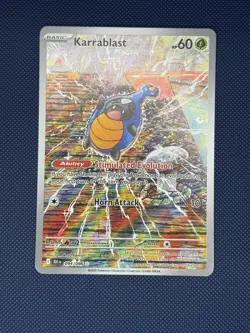 Pokemon Karrablast Illustration Rare Card 094/086 S&V Black Bolt English NM 🔥 - Image 1