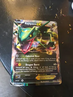 Rayquaza EX BW47 Holo Black White Promo Card - Image 1