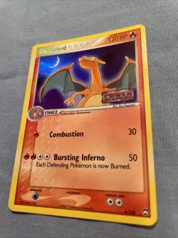 Pokemon TCG Charizard Holo Rare Card 6/108 EX Power Keepers LP Condition - Image 2