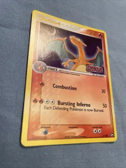 Pokemon TCG Charizard Holo Rare Card 6/108 EX Power Keepers LP Condition - Image 3