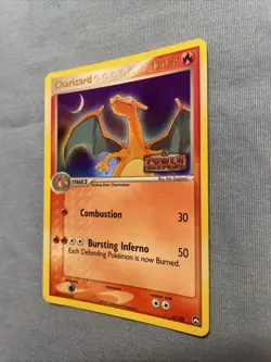 Pokemon TCG Charizard Holo Rare Card 6/108 EX Power Keepers LP Condition - Image 4