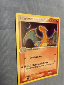 Pokemon TCG Charizard Holo Rare Card 6/108 EX Power Keepers LP Condition - Image 5