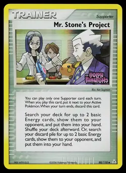 Pokemon Card - Mr. Stone's Project Holon Phantoms 88/110 Reverse Holo Stamped - Image 1