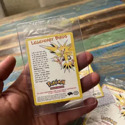 Pokemon Cards Sealed Legendary Birds Promo 3Set Zapdos Articuno Moltres 2000 - Image 2