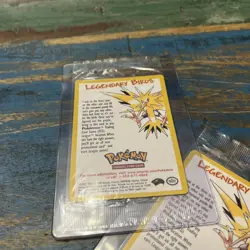 Pokemon Cards Sealed Legendary Birds Promo 3Set Zapdos Articuno Moltres 2000 - Image 3