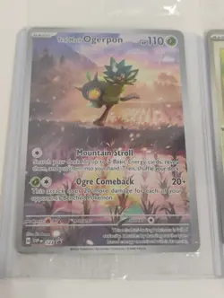Pokemon Eevee/Glaceon Snowflake Stamped/Black Star Promo Holo Cards - Image 3
