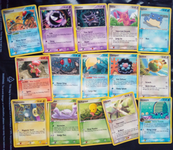 Pokemon Legend Maker Cards x15 Bundle, Tentacruel/Vibrava/Skitty/etc (NEAR MINT) - Image 1